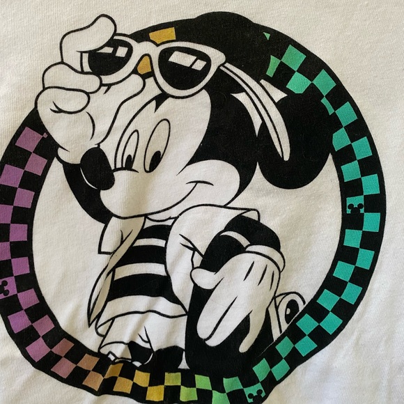 DISNEY VANS COLORBLOCK CROP TOP - Picture 4 of 4